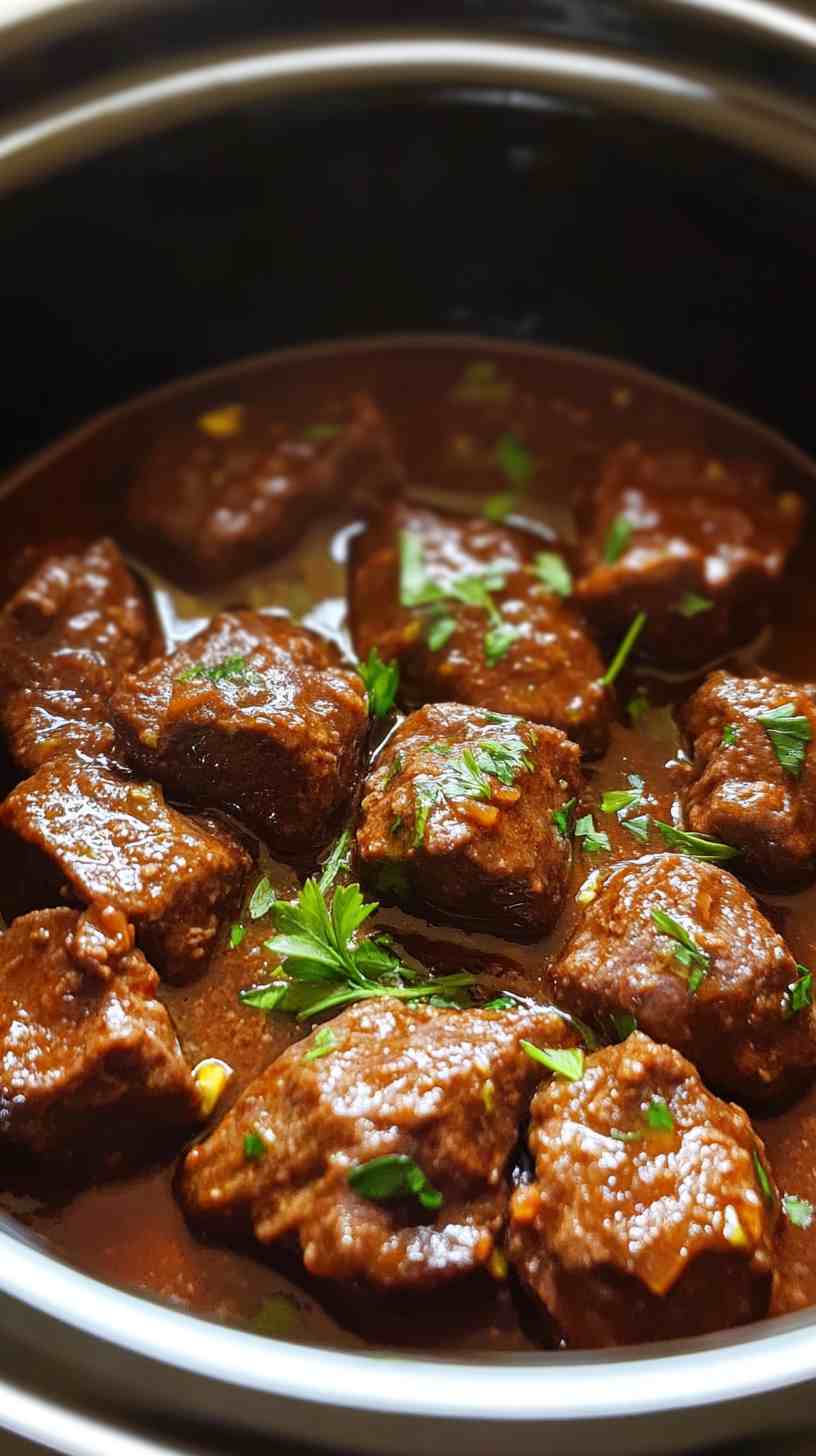 Flavorful Beef and Broccoli in the Crock Pot