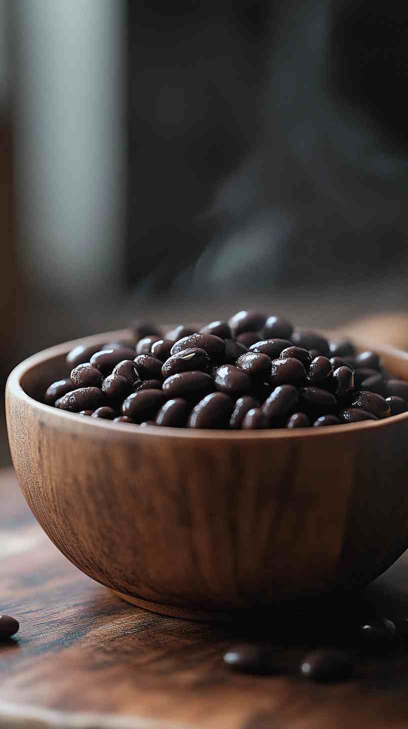 Flavorful Slow-Cooked Black Beans with Simple Spices