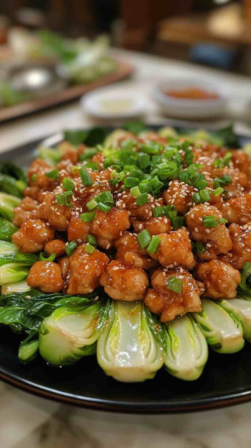 Ginger Sesame Chicken with Vegetables in Crock Pot