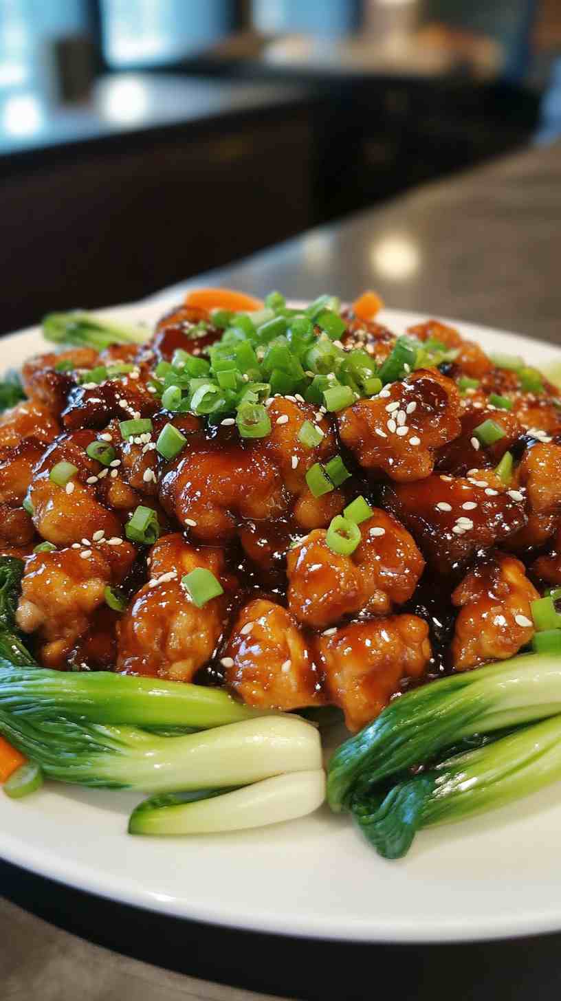 Ginger Sesame Chicken with Vegetables in Crock Pot