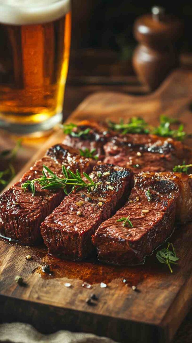 Hearty Beef Braised in Beer Slow Cooker Recipe