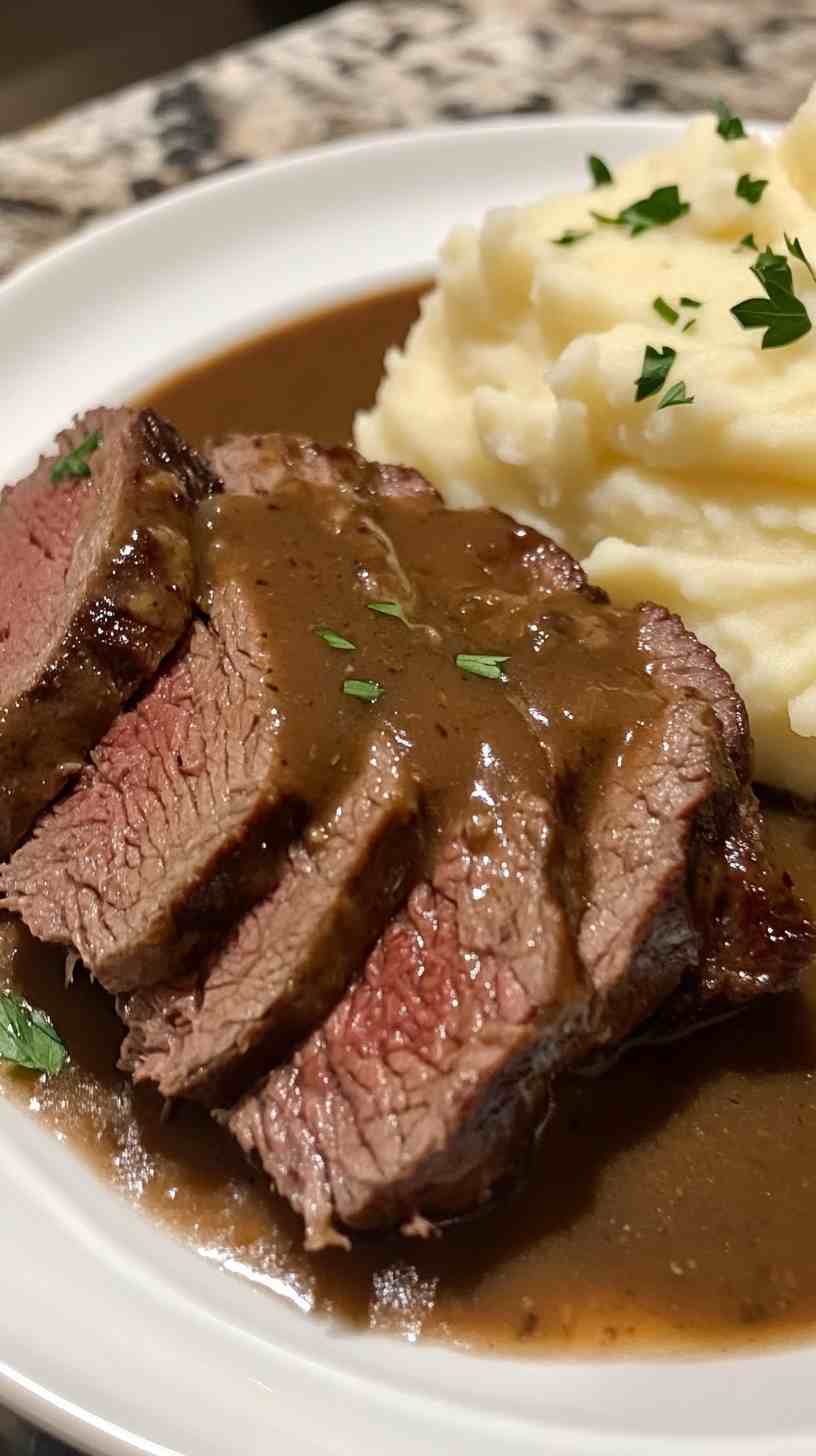 Hearty Homestyle Crock Pot Roast Beef