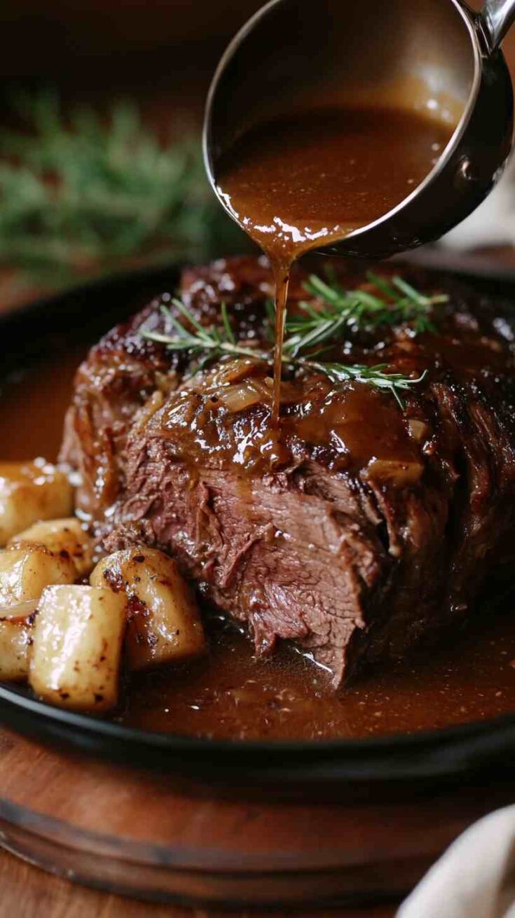 Hearty Homestyle Crock Pot Roast Beef