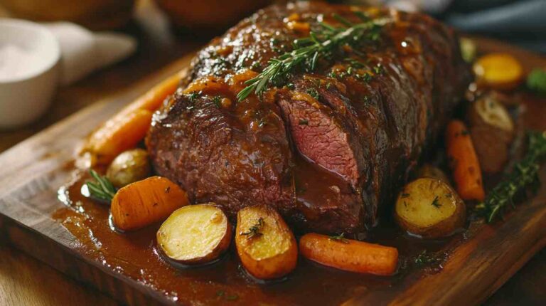 Hearty Homestyle Crock Pot Roast Beef