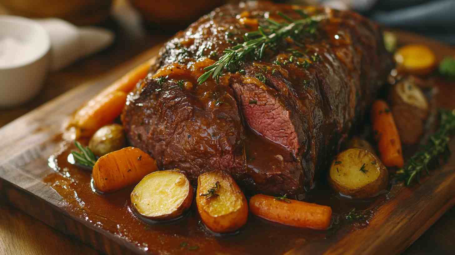 Hearty Homestyle Crock Pot Roast Beef