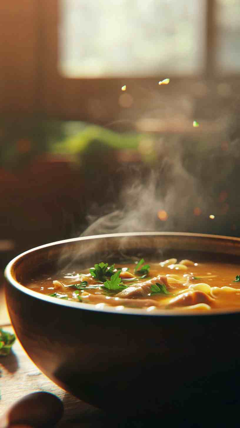 Hearty Slow Cooker Chicken Noodle Soup