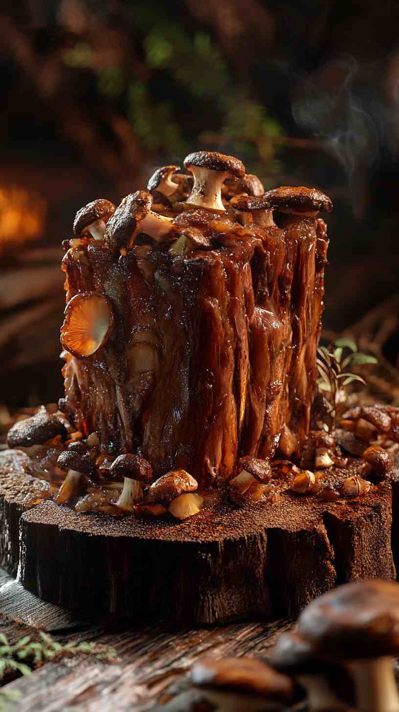 Malty Beer-Braised Beef with Mushrooms Malty Beer-Braised Beef with Mushrooms