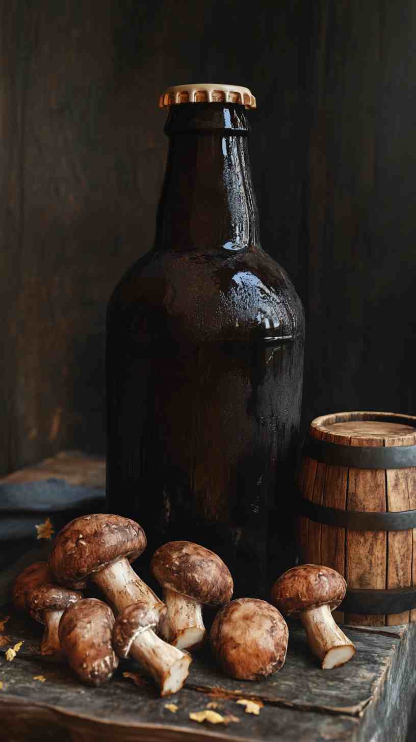 Malty Beer-Braised Beef with Mushrooms Malty Beer-Braised Beef with Mushrooms