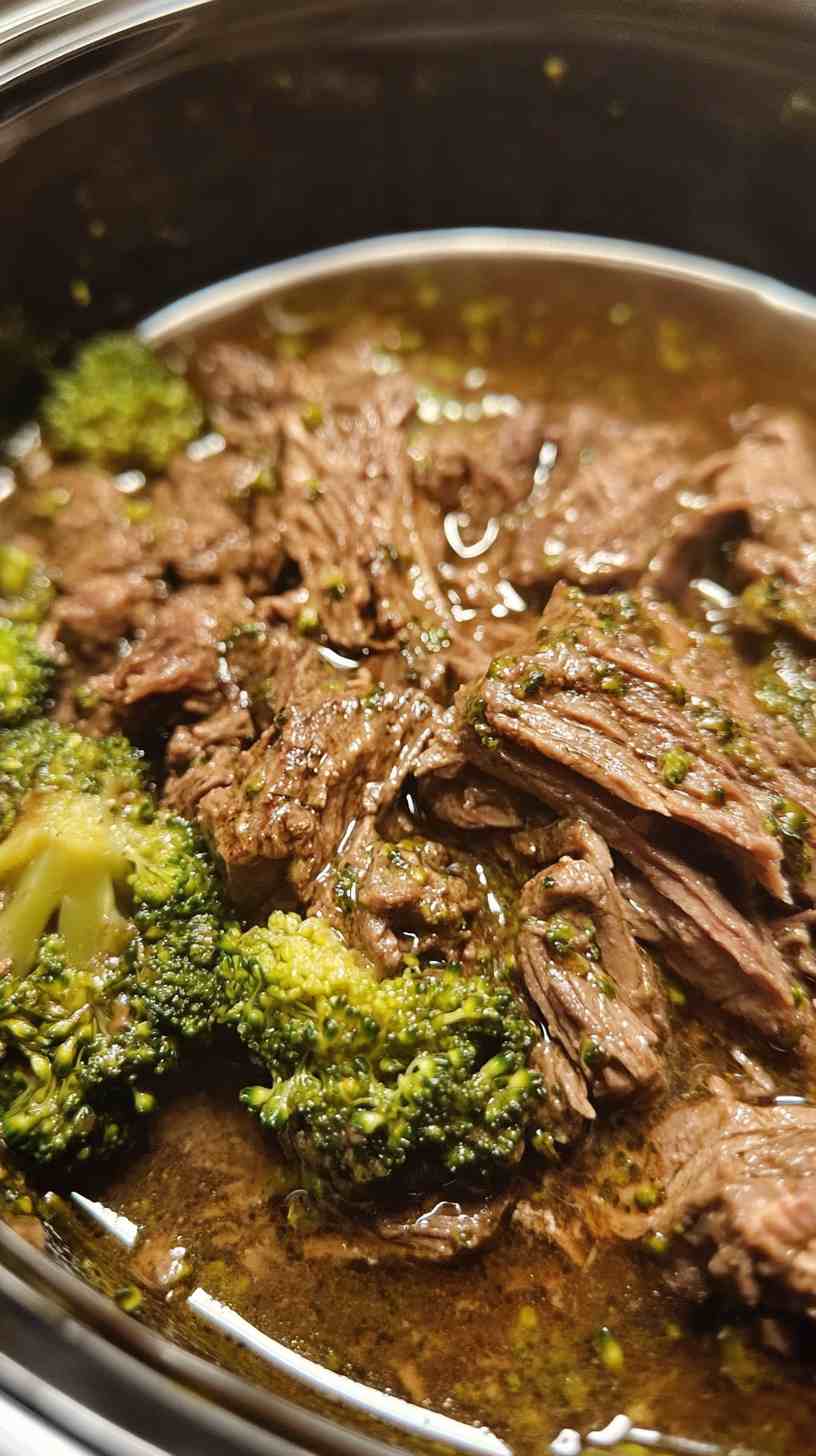 Melt-in-Your-Mouth Beef and Broccoli Crock Pot Recipe