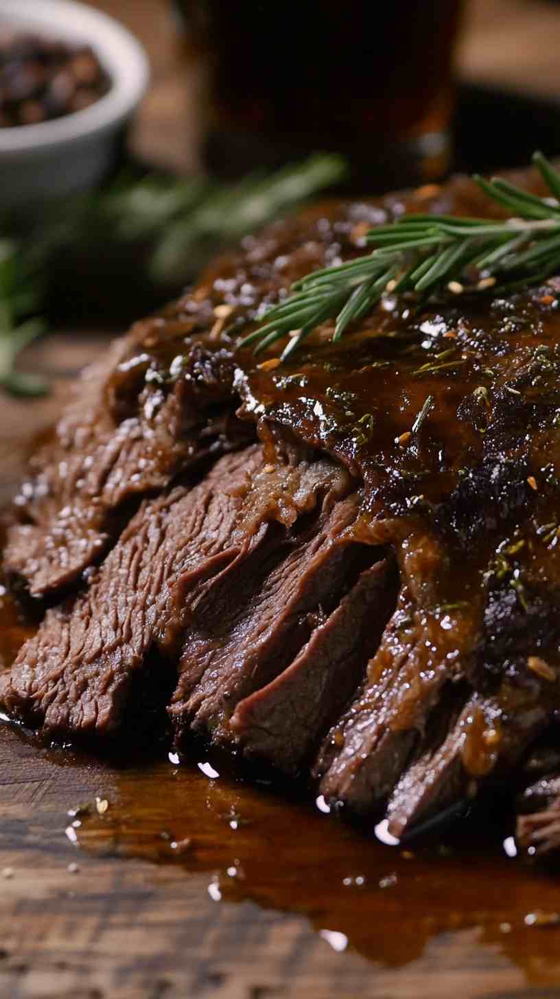 Rich and Savory Beef and Beer Pot Roast Rich and Savory Beef and Beer Pot Roast