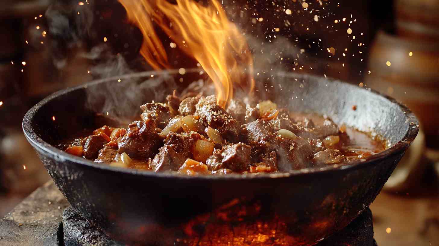 Rustic Slow Cooked Beef and Beer Ragout