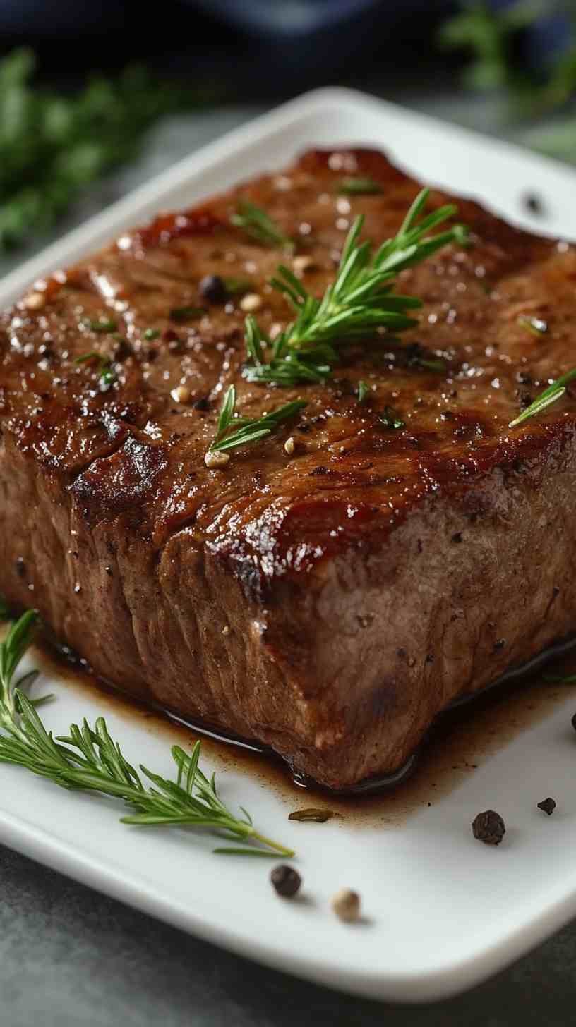 Savory Garlic and Herb Crock Pot Roast
