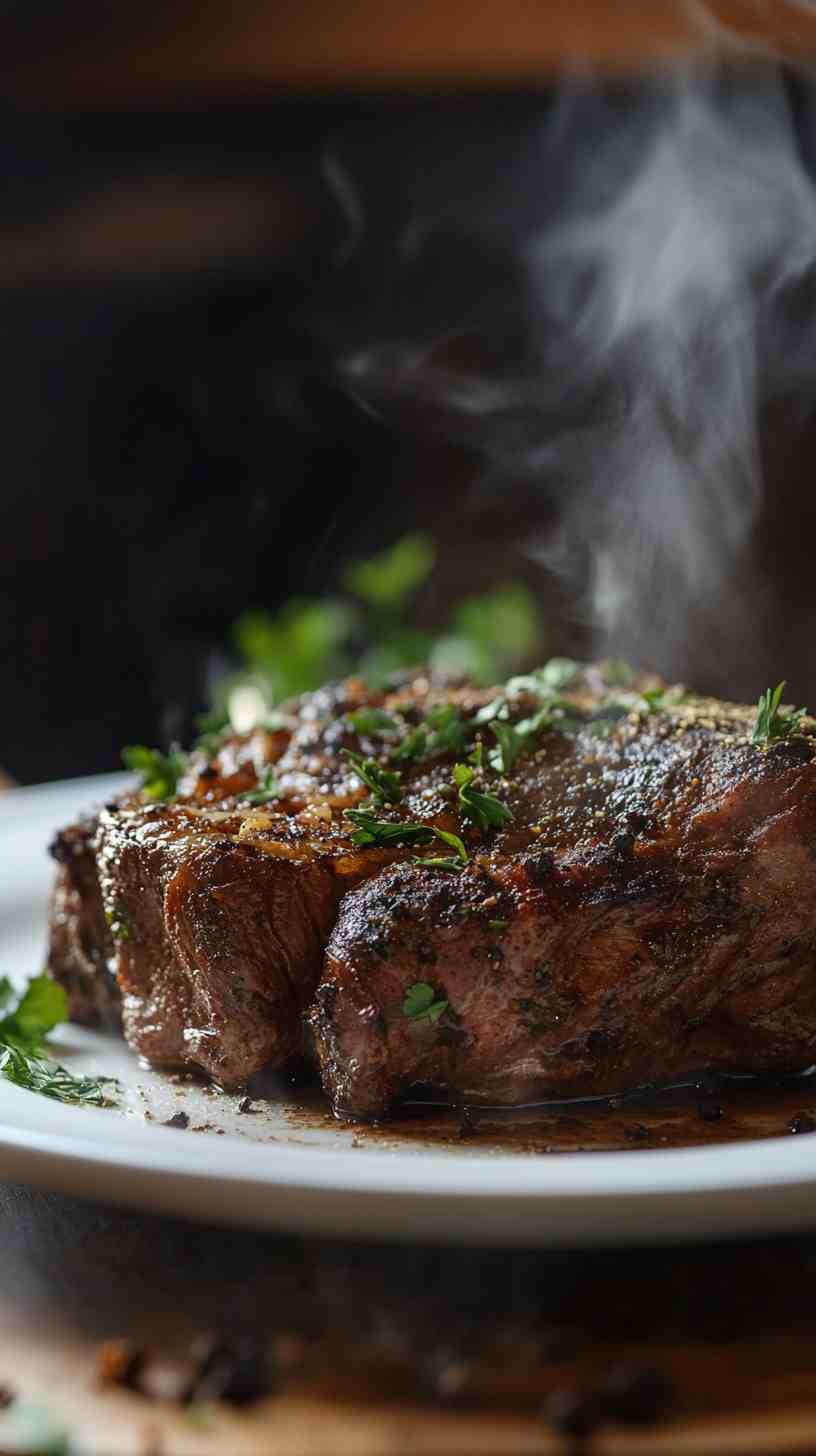 Savory Garlic and Herb Crock Pot Roast