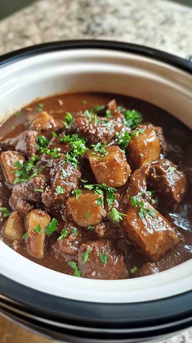 Savory Slow Cooker Beef and Broccoli Savory Slow Cooker Beef and Broccoli