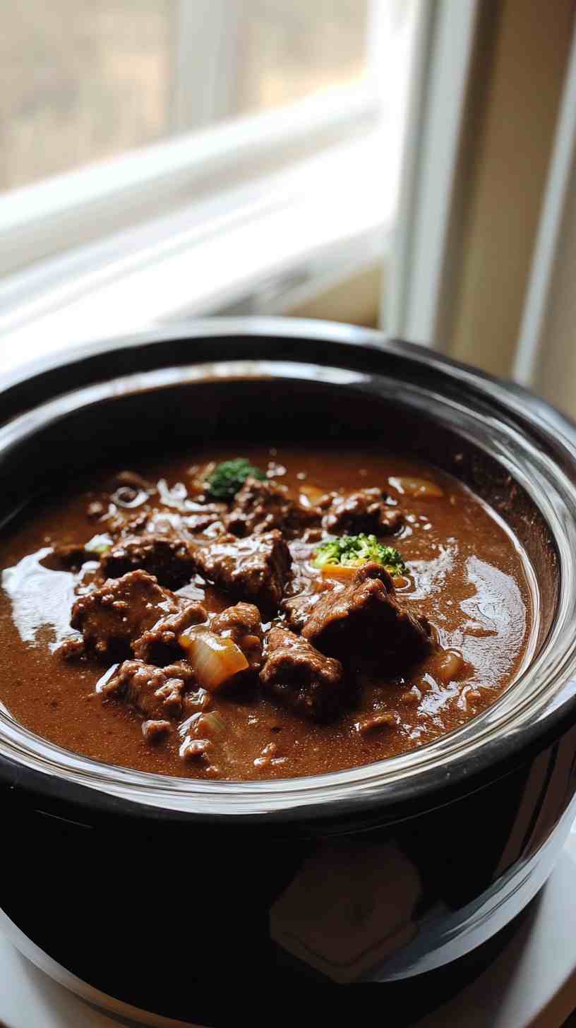 Set-and-Forget Crock Pot Beef and Broccoli Set-and-Forget Crock Pot Beef and Broccoli