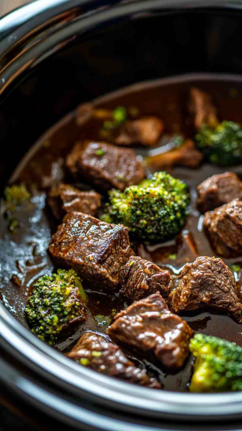 Set-and-Forget Crock Pot Beef and Broccoli Set-and-Forget Crock Pot Beef and Broccoli