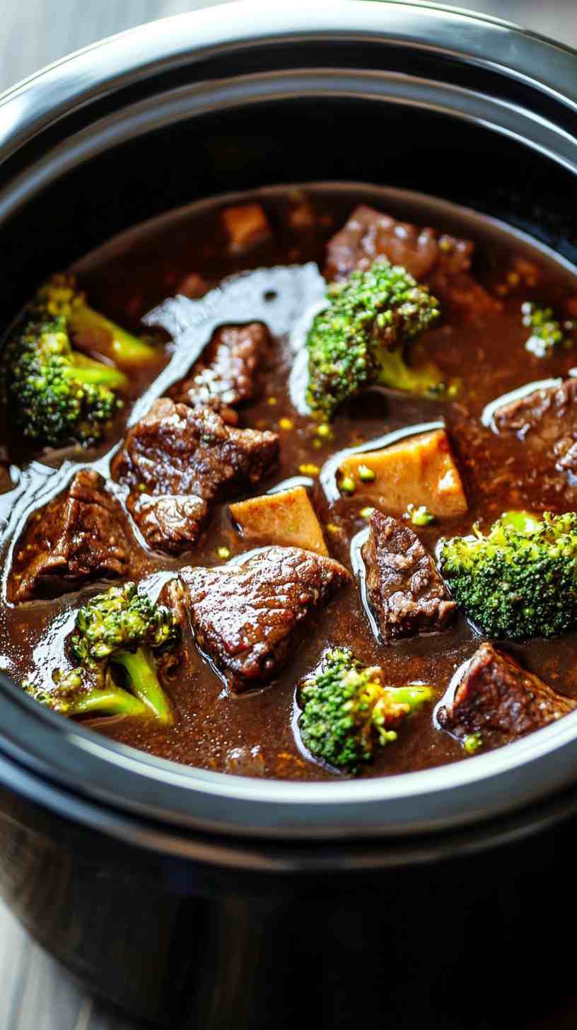 Set-and-Forget Crock Pot Beef and Broccoli Set-and-Forget Crock Pot Beef and Broccoli