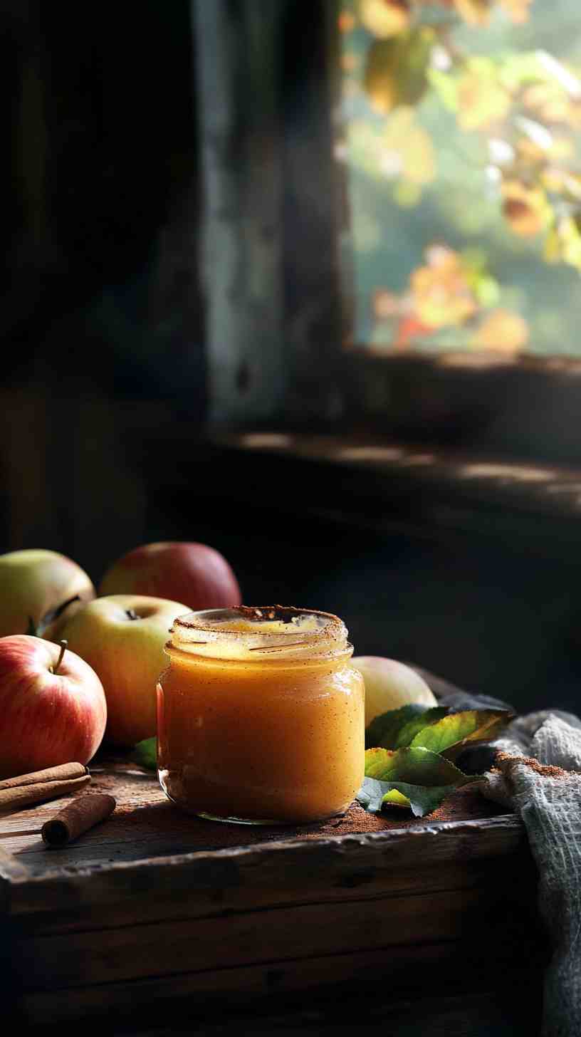 Simple Apple Butter Made in the Crockpot
