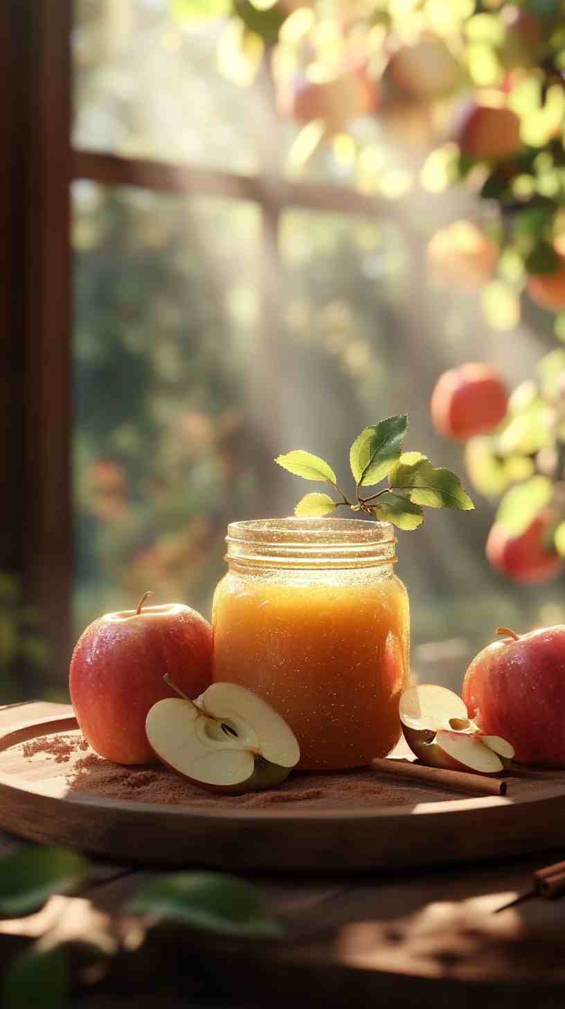 Simple Apple Butter Made in the Crockpot