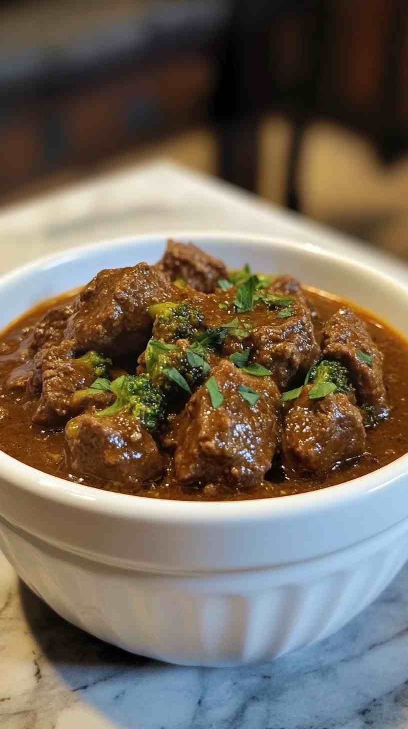 Simple Crock Pot Beef and Broccoli Recipe Simple Crock Pot Beef and Broccoli Recipe