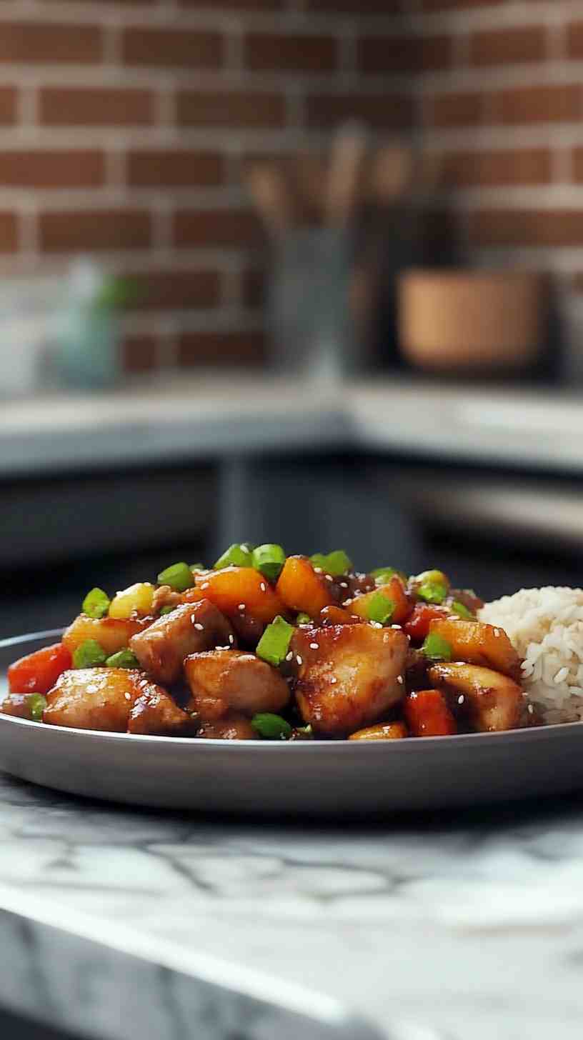 Slow Cooked Kung Pao Chicken in Crock Pot Slow Cooked Kung Pao Chicken in Crock Pot