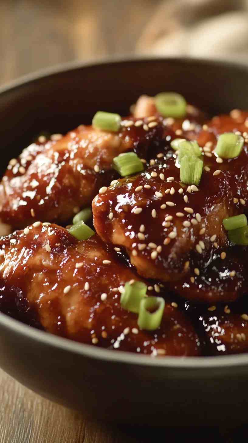 Slow Cooker Asian BBQ Chicken Slow Cooker Asian BBQ Chicken