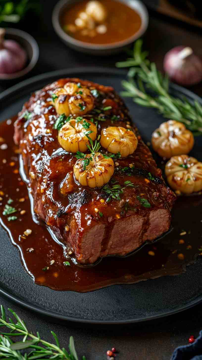 Slow Cooker BBQ Pork Loin with Honey and Garlic Slow Cooker BBQ Pork Loin with Honey and Garlic
