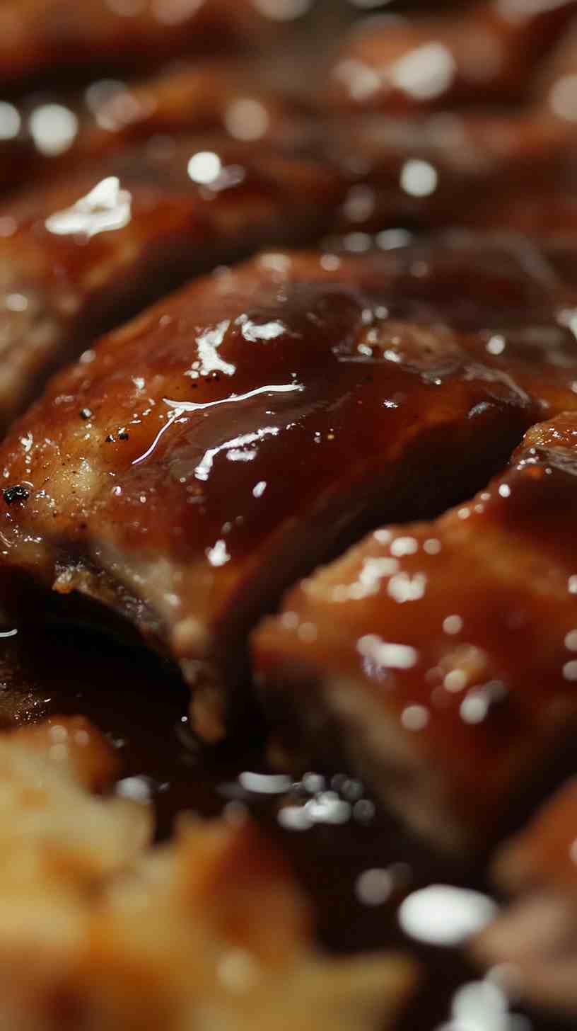 Slow Cooker BBQ Pork Loin with a Sweet Maple Glaze Slow Cooker BBQ Pork Loin with a Sweet Maple Glaze