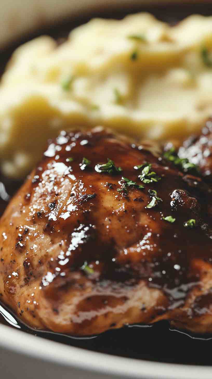 Slow Cooker Balsamic Chicken Delight Slow Cooker Balsamic Chicken Delight