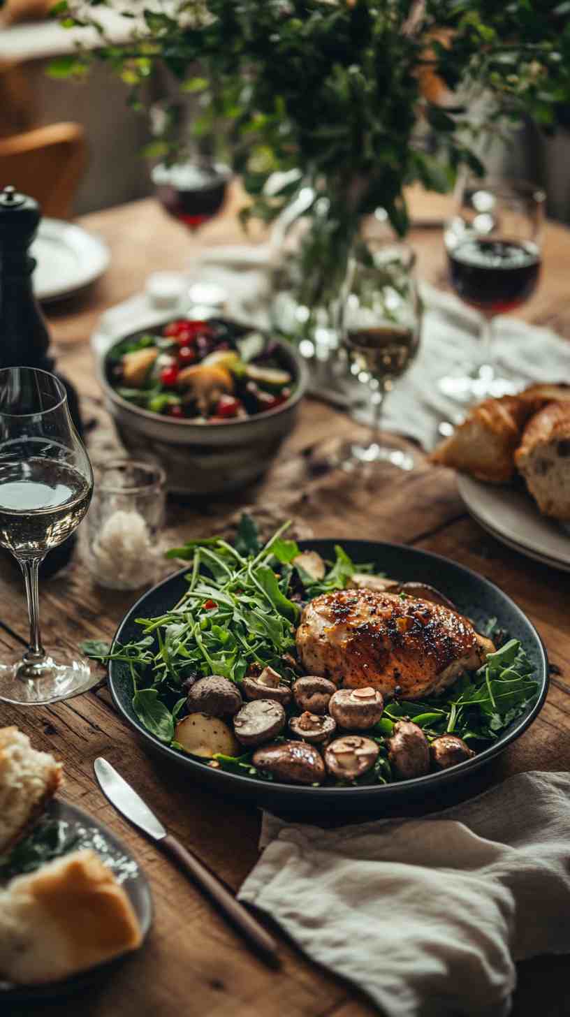 Slow Cooker Balsamic Chicken and Mushrooms Slow Cooker Balsamic Chicken and Mushrooms