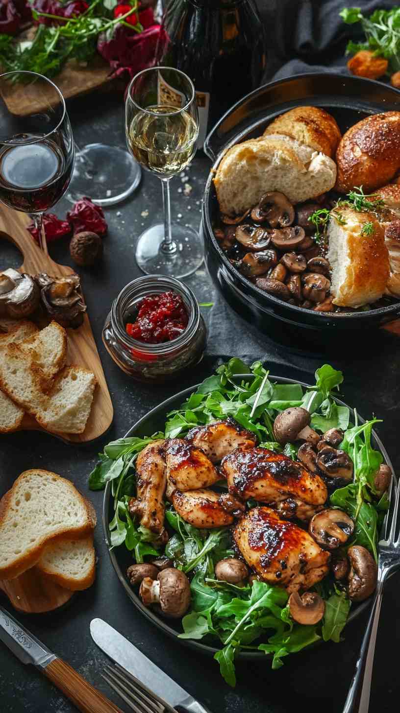 Slow Cooker Balsamic Chicken and Mushrooms Slow Cooker Balsamic Chicken and Mushrooms