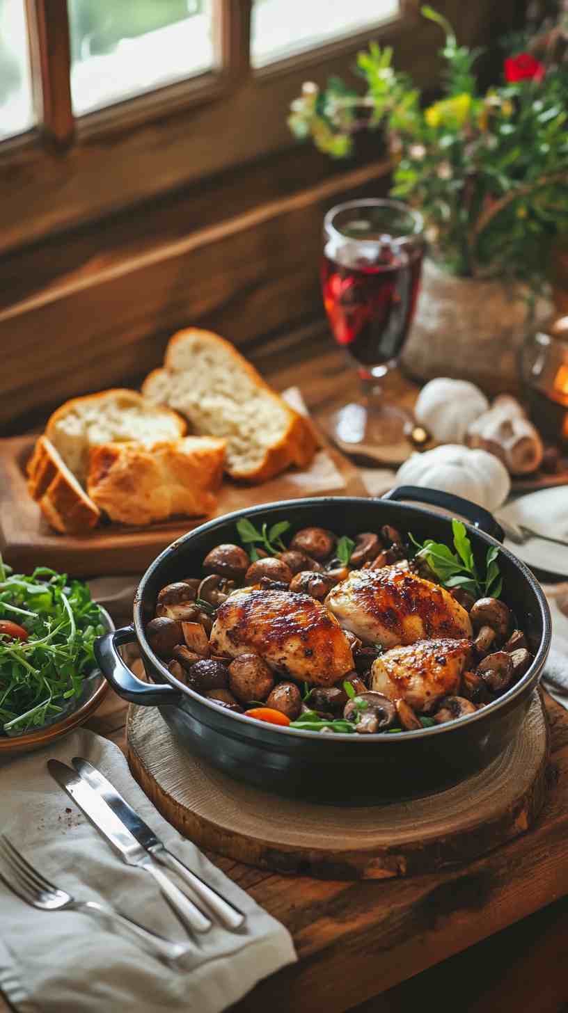 Slow Cooker Balsamic Chicken and Mushrooms Slow Cooker Balsamic Chicken and Mushrooms