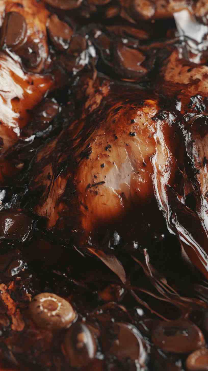 Slow Cooker Balsamic Chicken and Mushrooms Slow Cooker Balsamic Chicken and Mushrooms
