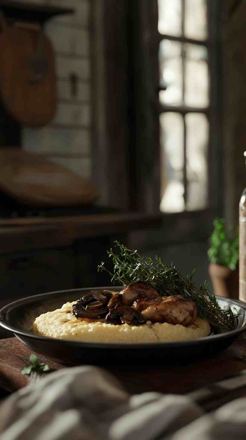 Slow Cooker Balsamic Chicken and Mushrooms Slow Cooker Balsamic Chicken and Mushrooms
