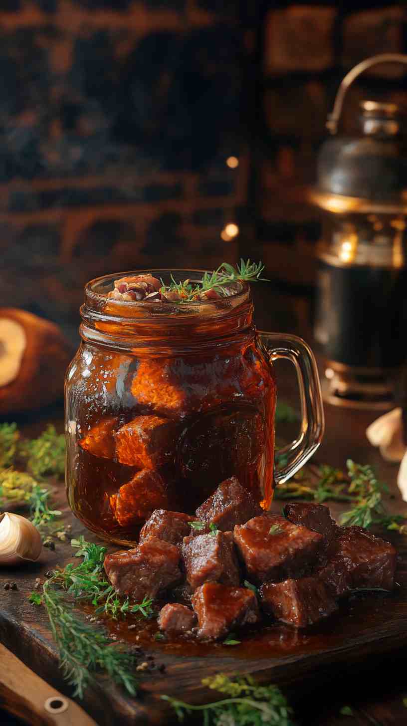 Slow Cooker Beef Simmered in Amber Ale Slow Cooker Beef Simmered in Amber Ale