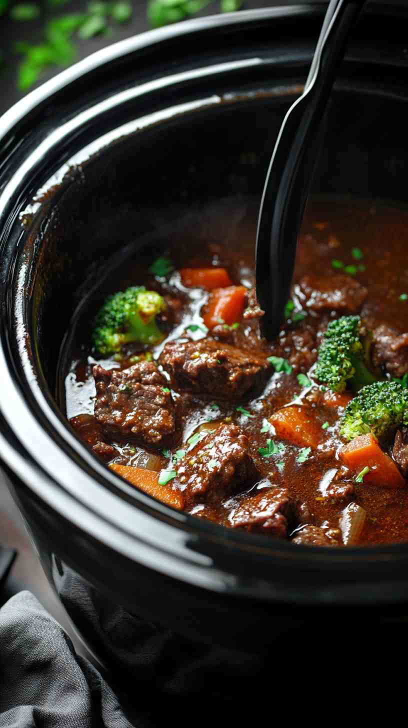 Slow Cooker Beef and Broccoli Delight Slow Cooker Beef and Broccoli Delight