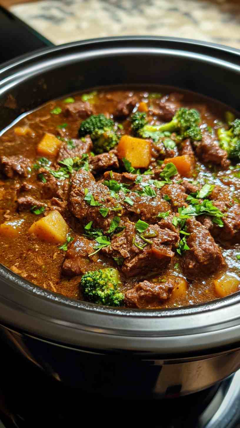 Slow Cooker Beef and Broccoli Delight Slow Cooker Beef and Broccoli Delight