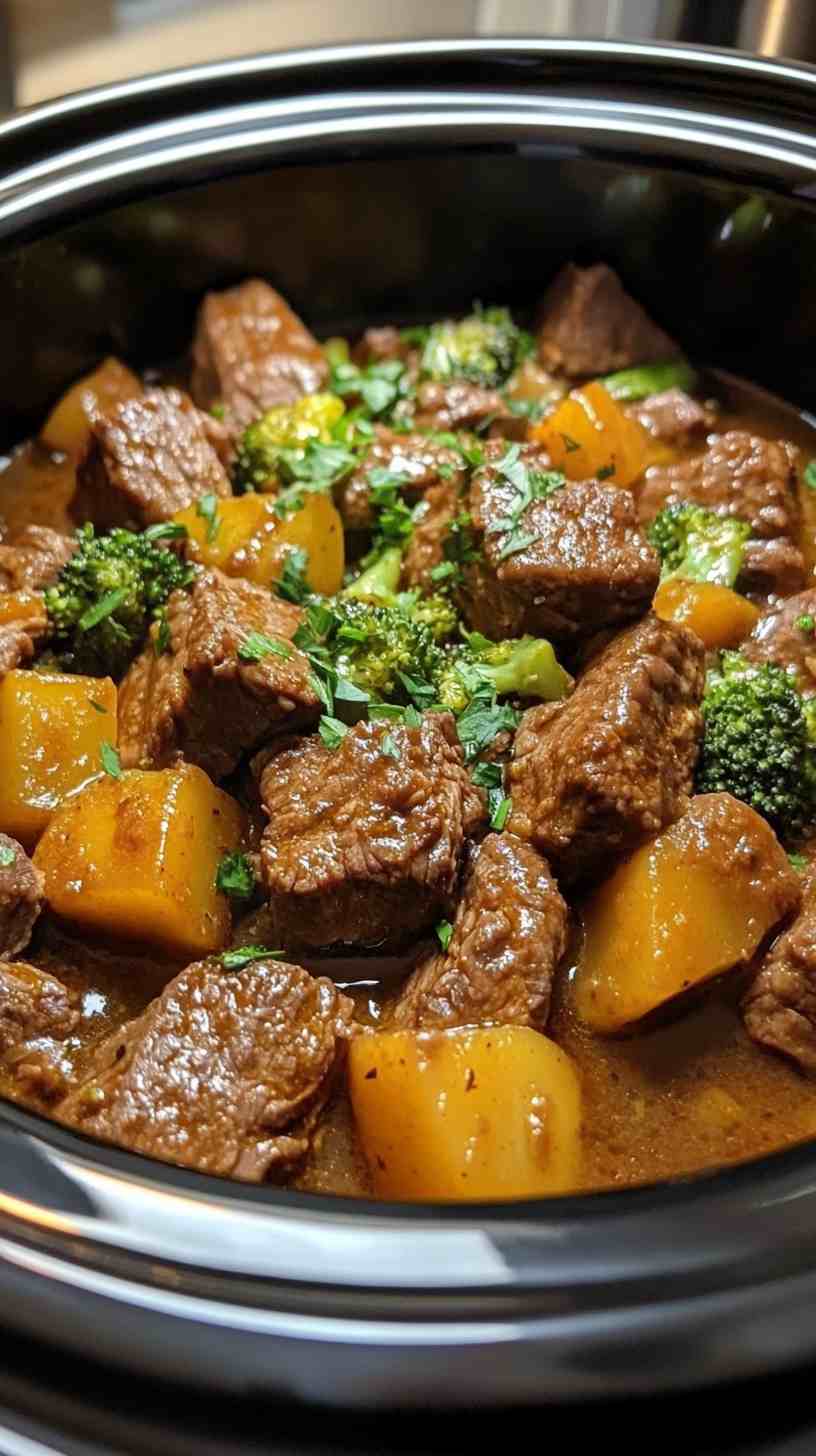 Slow Cooker Beef and Broccoli Delight Slow Cooker Beef and Broccoli Delight