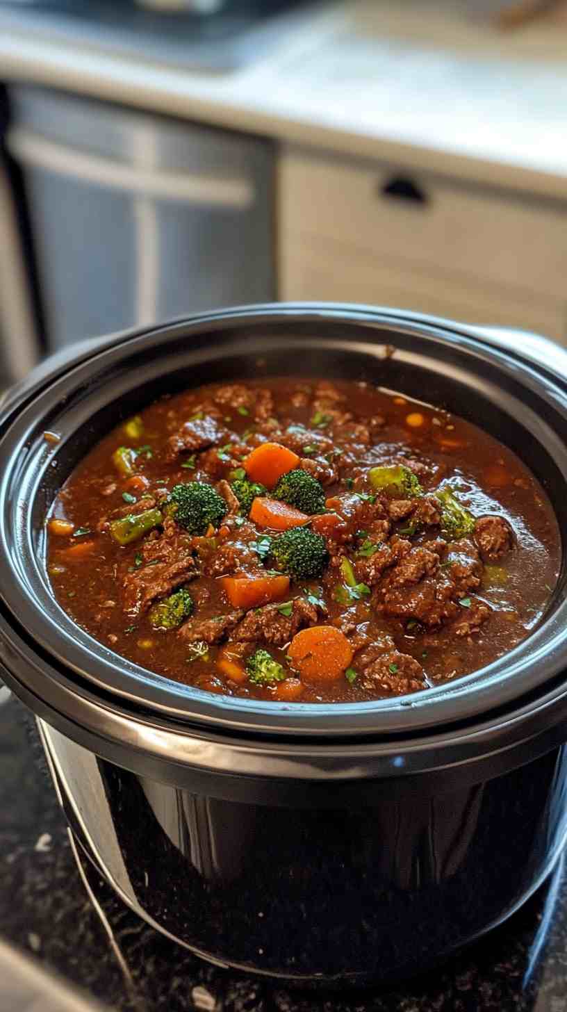 Slow Cooker Beef and Broccoli Delight Slow Cooker Beef and Broccoli Delight