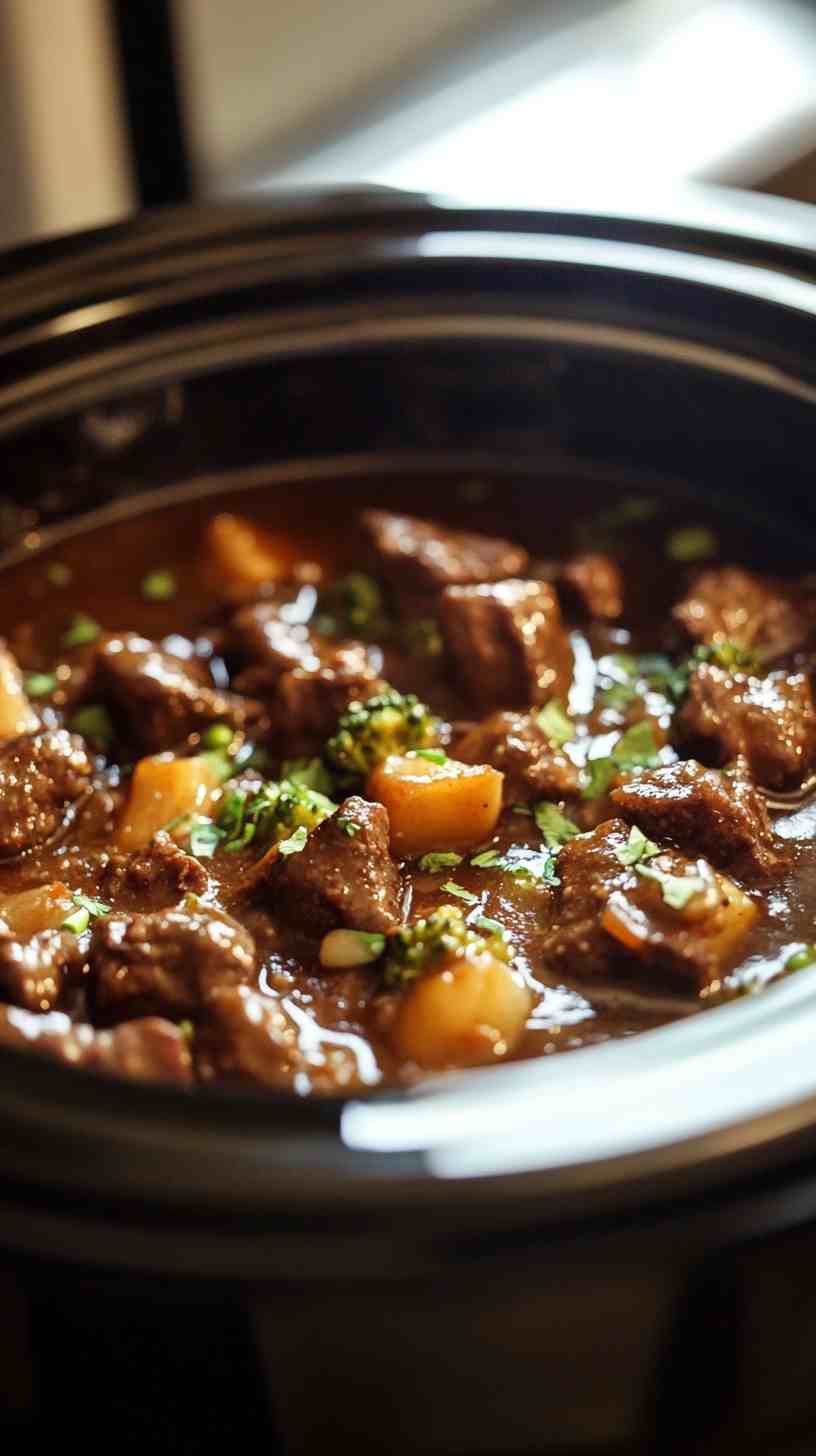 Slow Cooker Beef and Broccoli Delight Slow Cooker Beef and Broccoli Delight