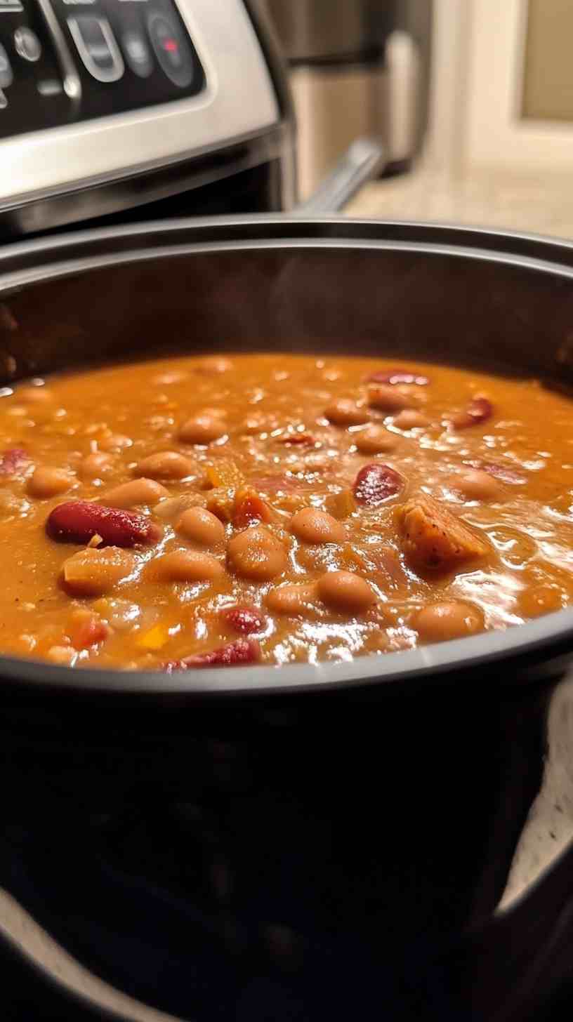 Yummy Slow Cooker Ham and Bean Soup Slow Cooker Ham and Bean Soup