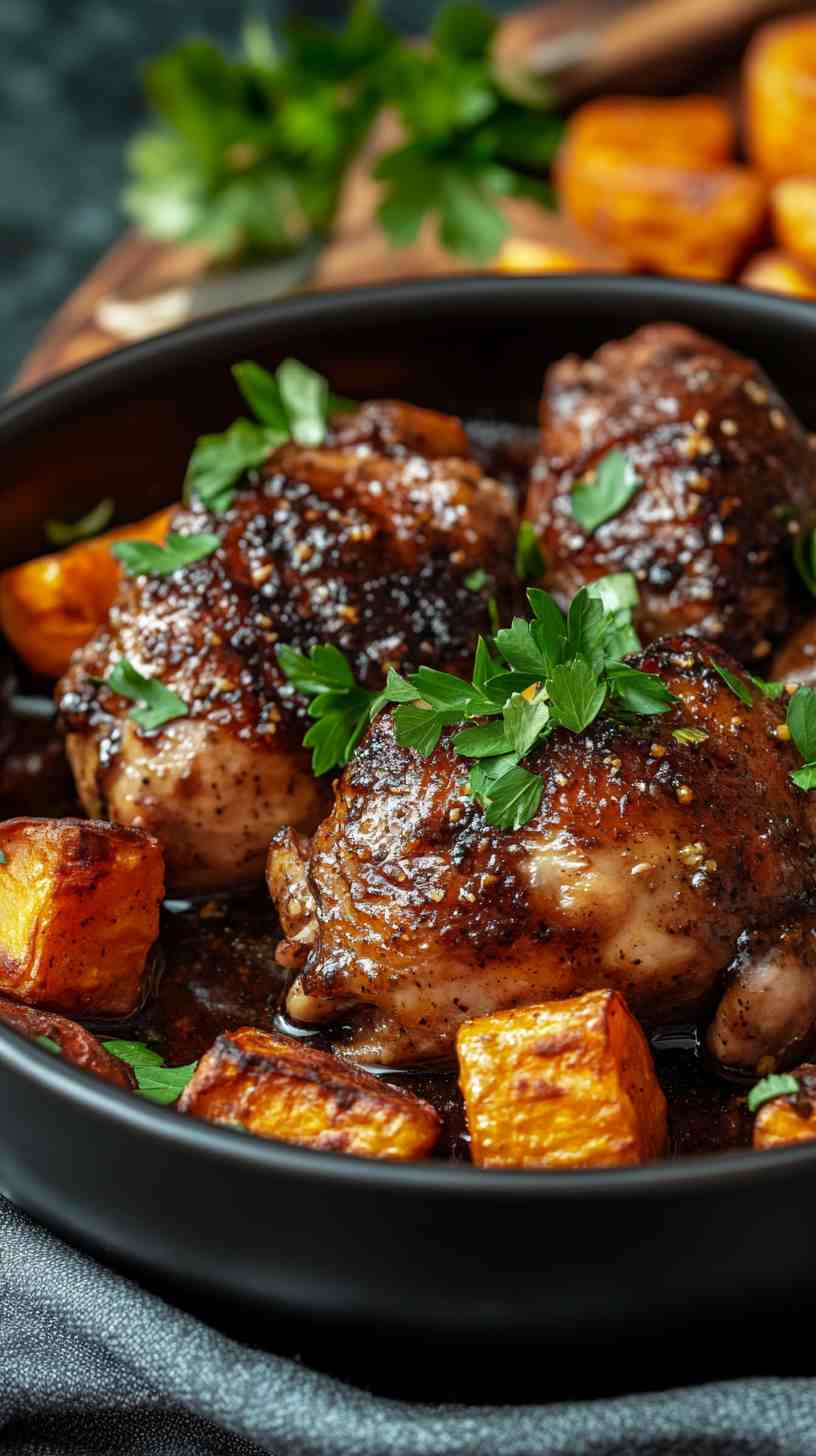 Slow Cooker Honey Balsamic Chicken Slow Cooker Honey Balsamic Chicken