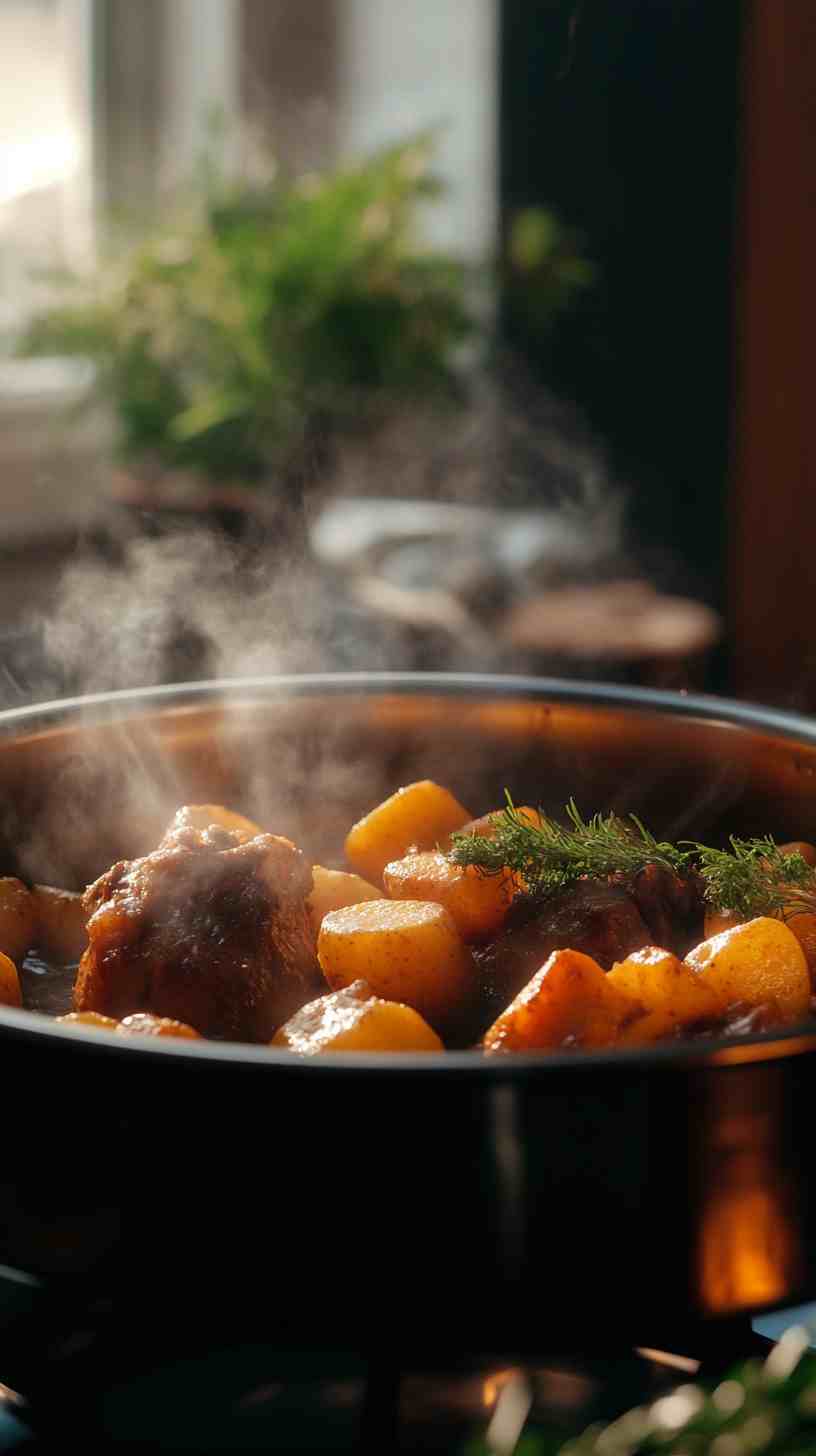 Slow Cooker Sunday Roast with Potatoes and Carrots Slow Cooker Sunday Roast with Potatoes and Carrots