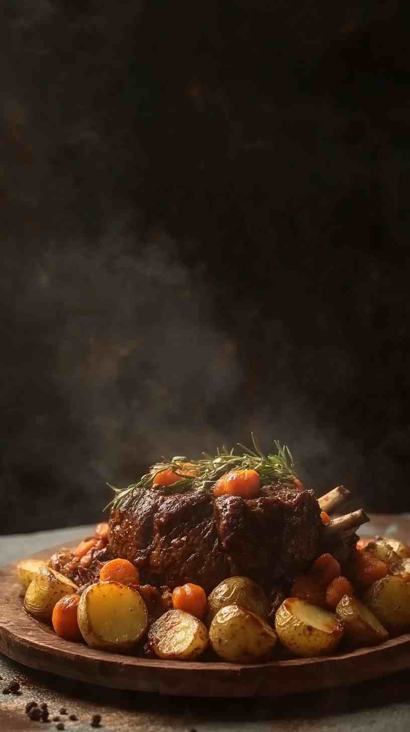 Slow Cooker Sunday Roast with Potatoes and Carrots Slow Cooker Sunday Roast with Potatoes and Carrots