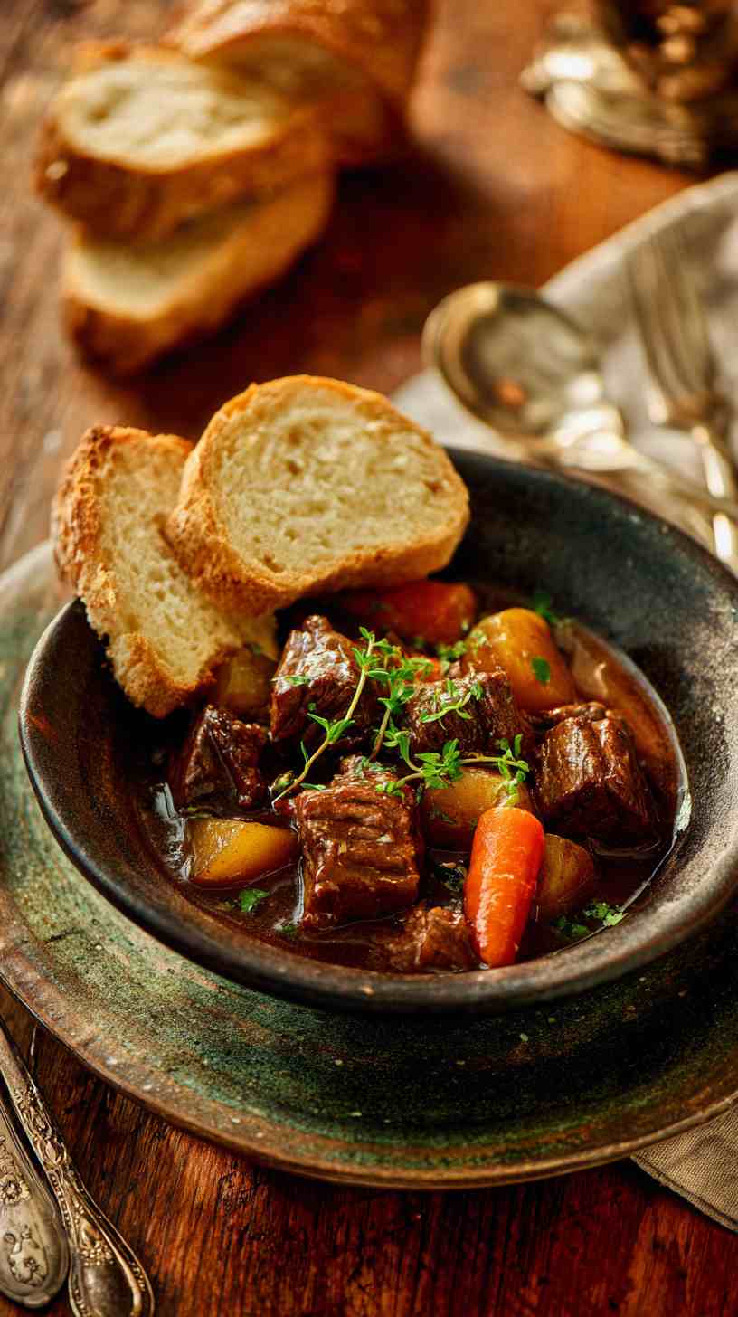 Slow and Tender Crockpot Guinness Beef Stew Slow and Tender Crockpot Guinness Beef Stew