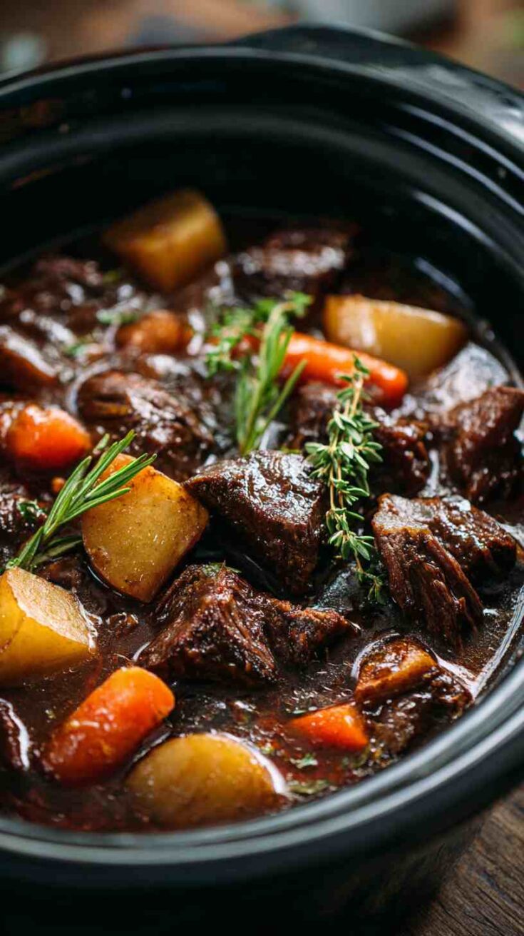 Slow and Tender Crockpot Guinness Beef Stew Slow and Tender Crockpot Guinness Beef Stew