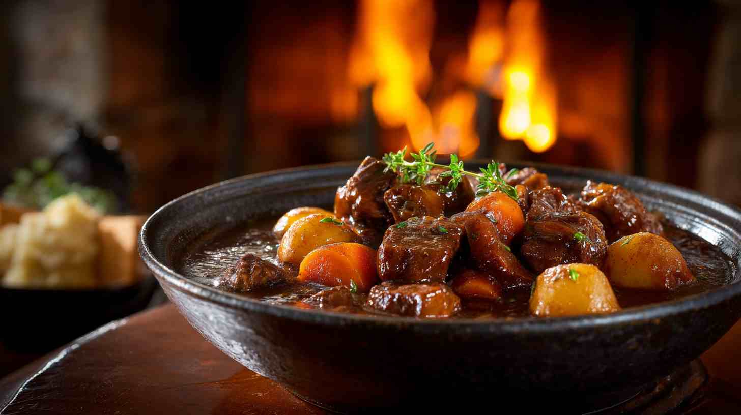 Slow and Tender Crockpot Guinness Beef Stew