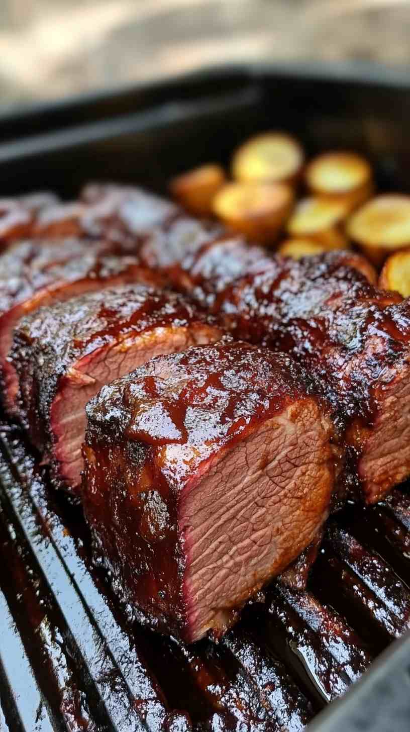 Smoky BBQ Pork Loin Roast for the Slow Cooker Smoky BBQ Pork Loin Roast for the Slow Cooker