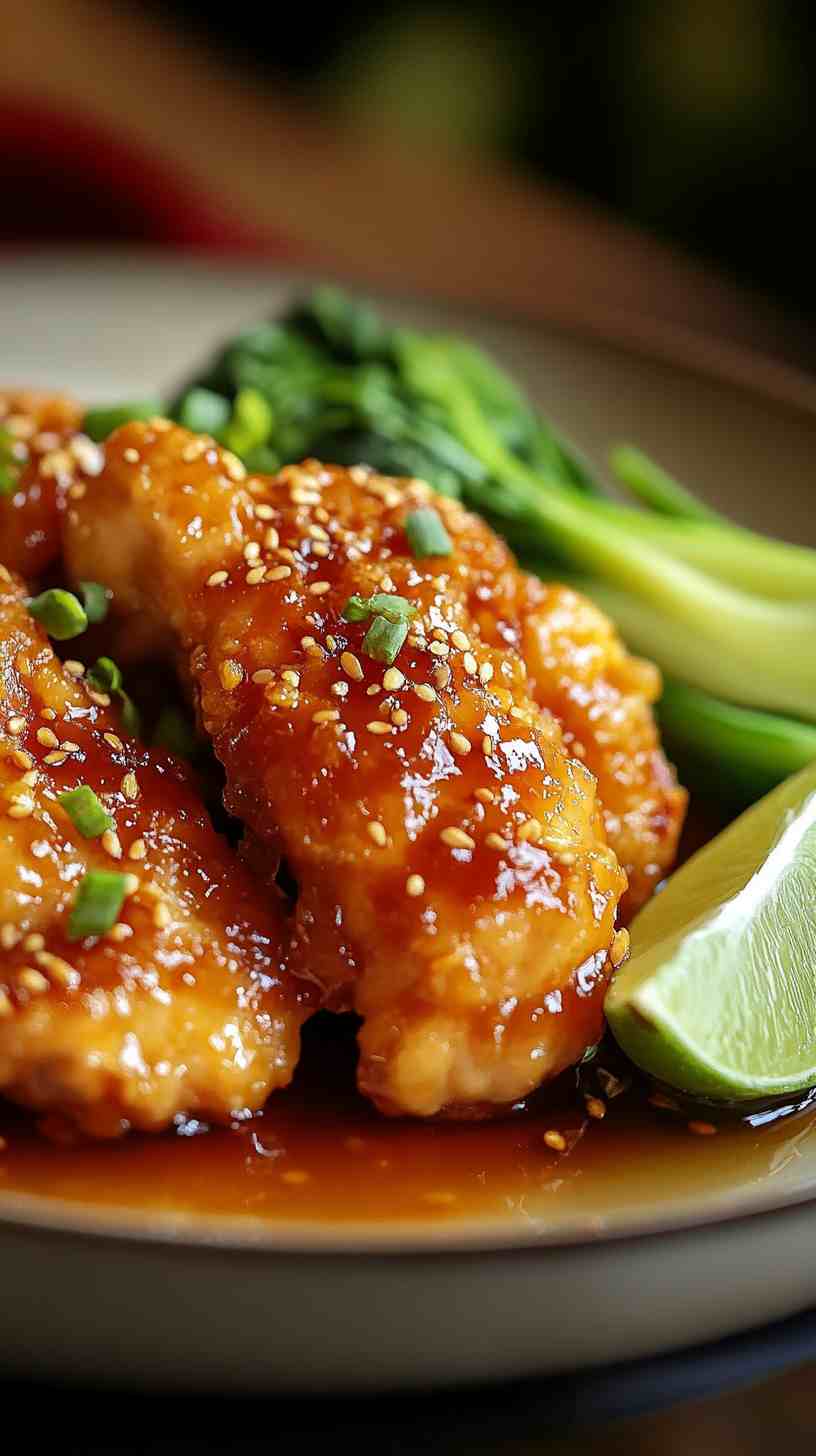 Soy Sauce and Honey Glazed Chicken in Crock Pot