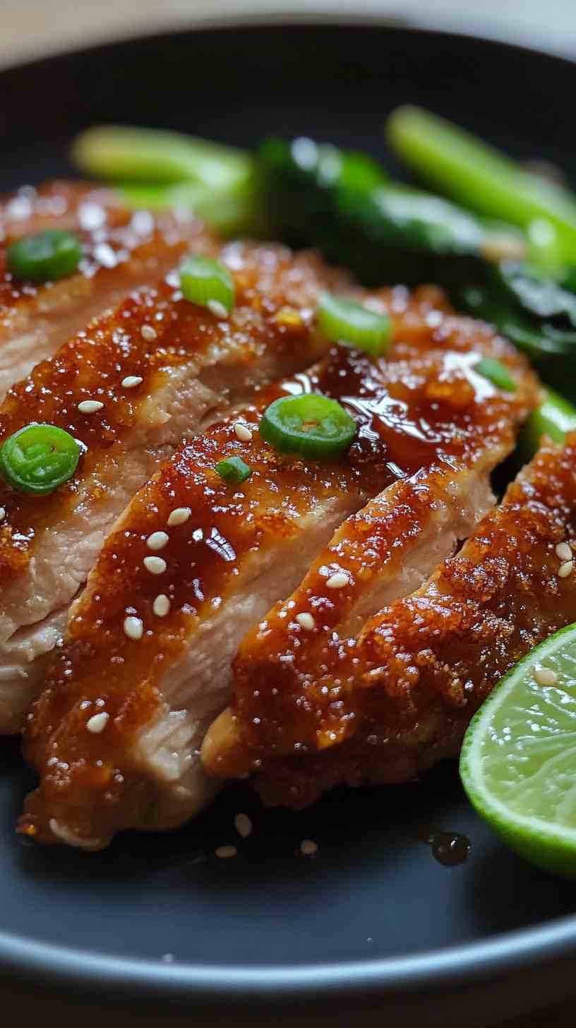 Soy Sauce and Honey Glazed Chicken in Crock Pot